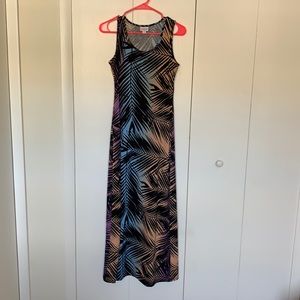 Palm Fronds Tank Dress
